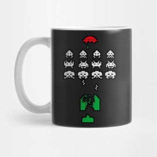 8 bit Invaders Mug